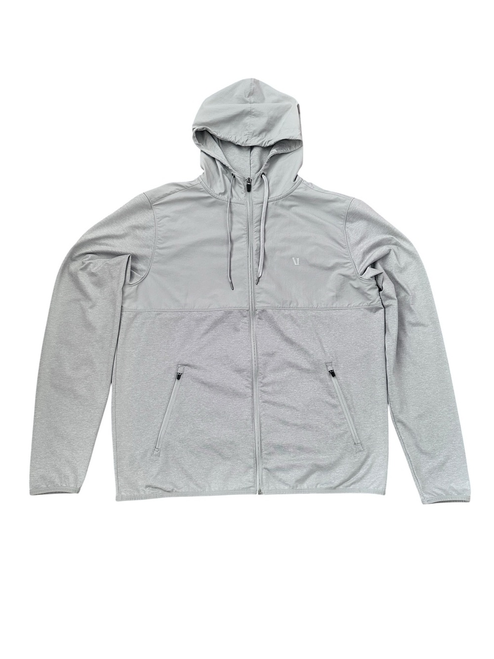 Vuori Sunday Element Jacket Light Gray 
Size L
